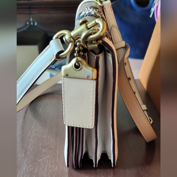 Coach Riley 1941 Embellished Rose Signature Bag - Picture 10 of 14